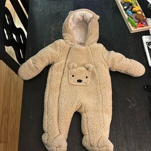 Baby bunting winter suite bear ears 6-9months First Wish